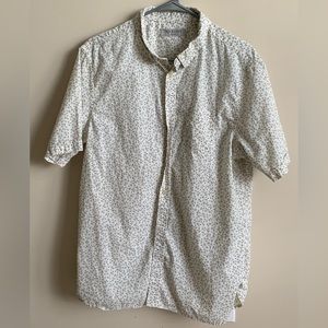 All Saints Short Sleeve Button Down Shirt
